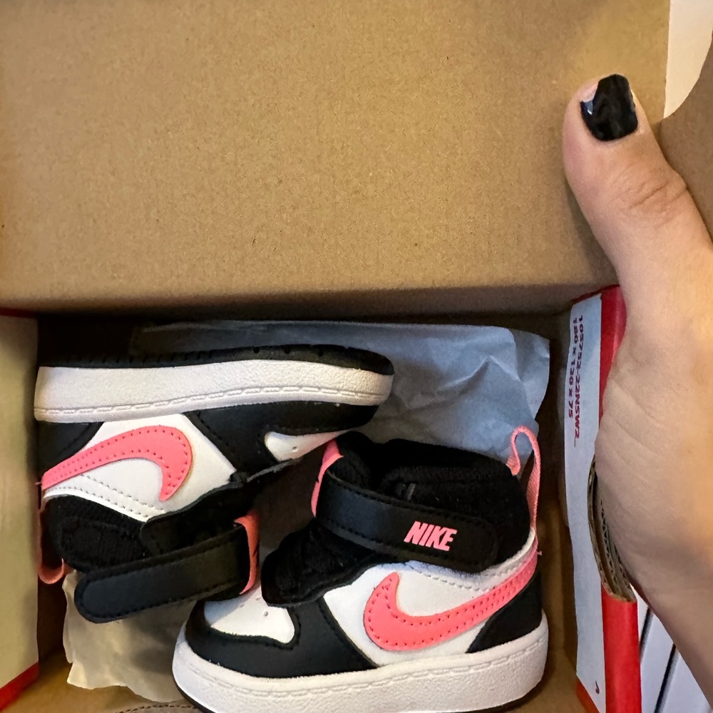 Baby size 2c Nike dunks